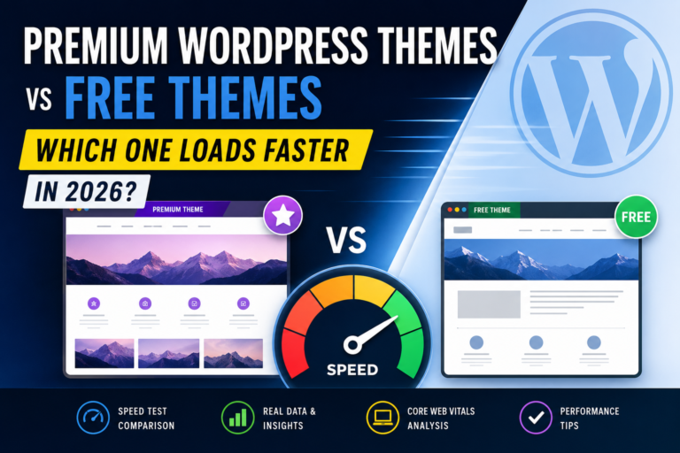 Premium WordPress Themes vs Free: Proven Speed Winner 2026​